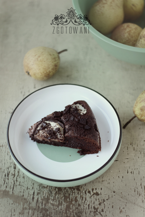 czekoladowe brownie-z-gruszkami-4