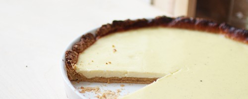 Tarta z masłem orzechowym i ricottą