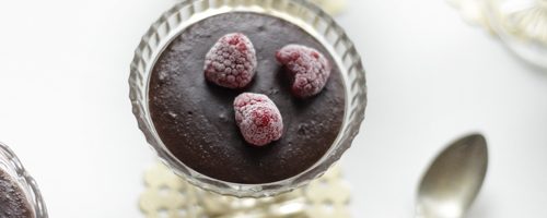 Czekoladowy pudding z kaszy manny