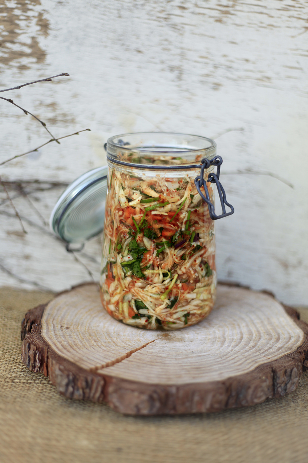 Kimchi z białej kapusty